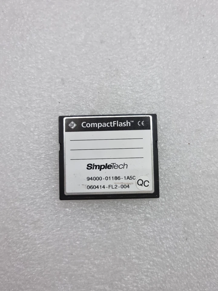 SimpleTech 128MB Compact Flash Storage Card SLCF128J-F For Lauer Embedded Pc